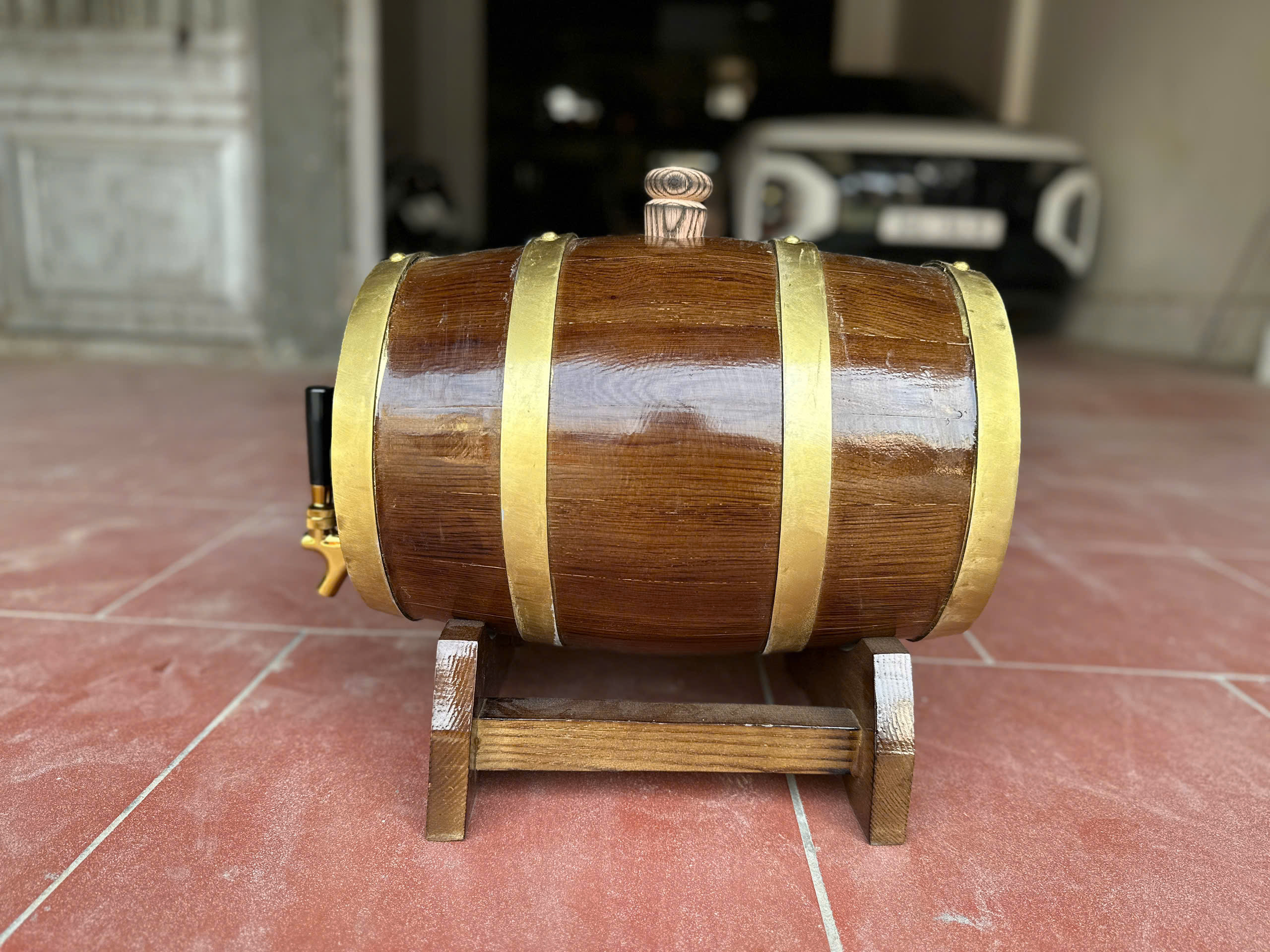 Giá để rượu mini bằng gỗ